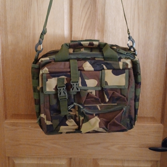 GES Bags Tactical Briefcase 5 Inch Mens Messenger Bagmilitary